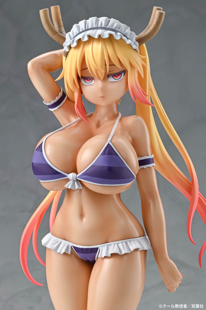 Miss Kobayashi&#39;s Dragon Maid PVC Statue 1/7 Tohru Bikini Style Suntan Ver. 26 cm