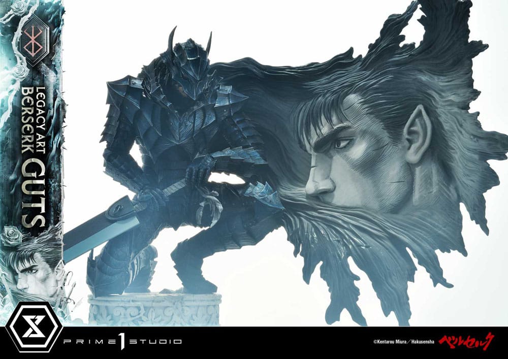 Berserk Legacy Art Kentaro Miura Statue Statue 1/6 Guts 45 cm