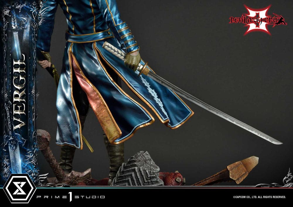 Devil May Cry 3 Ultimate Premium Masterline Series Statue 1/4 Vergil Standard Version 69 cm