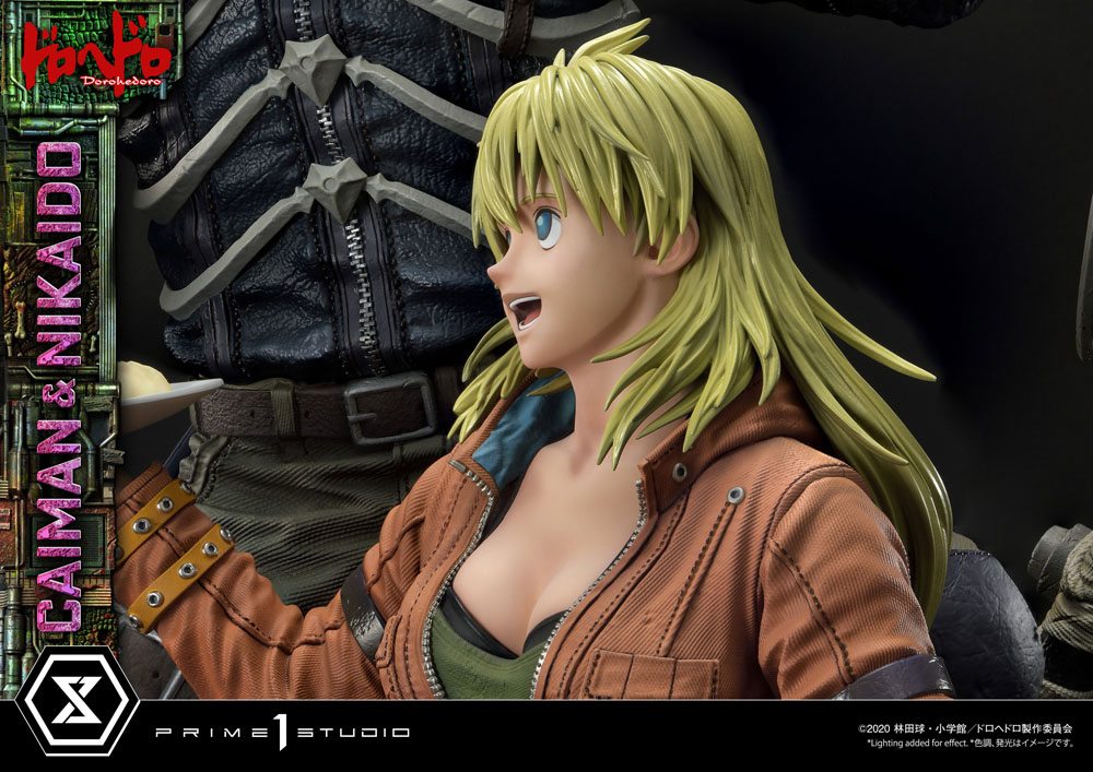 Dorohedoro Statue 1/4 Caiman &amp; Nikaido 70 cm