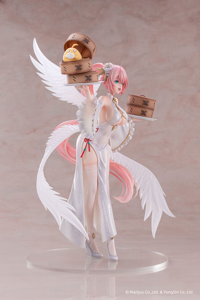 Azur Lane PVC Statue 1/6 Theseus: New Year&#39;s White Plumage Ver. 27 cm