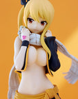 Fairy Tail Pop Up Parade PVC Statue Lucy Heartfilia Natsu Costume Ver. L Size 22 cm