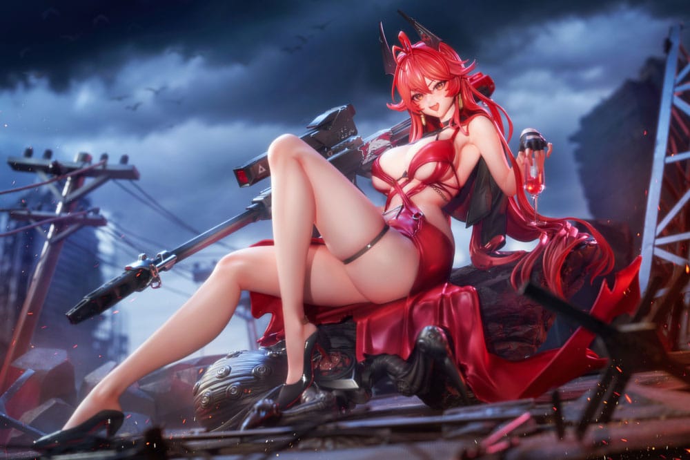 Goddess of Victory: Nikke PVC Statue 1/4 Red Hood Nonsense Red 28 cm