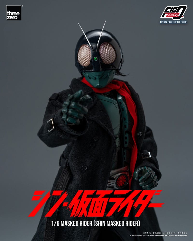 Kamen Rider FigZero Action Figure 1/6 Shin Masked Rider 30 cm