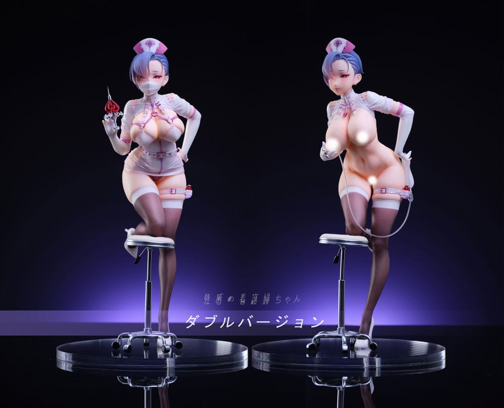 Original Character PVC Statue 1/6 Sexy Nurse Double Version 26 cm
