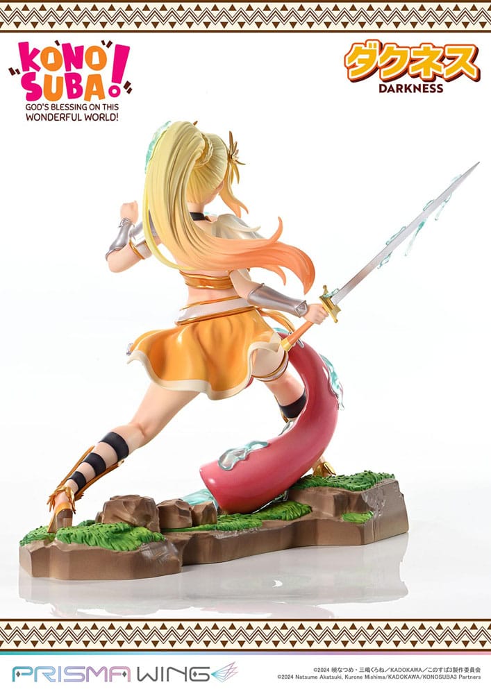 Konusuba - God&#39;s blessing on this wonderful world! Prisma Wing PVC Statue 1/7 Darkness 20 cm