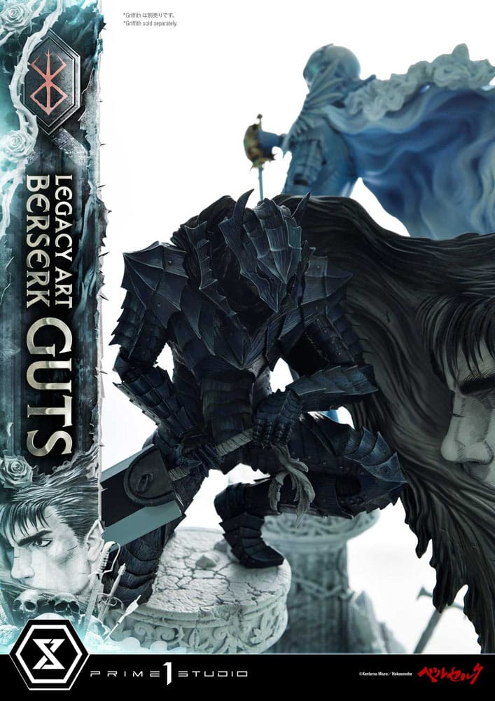 Berserk Legacy Art Kentaro Miura Statue Statue 1/6 Guts 45 cm