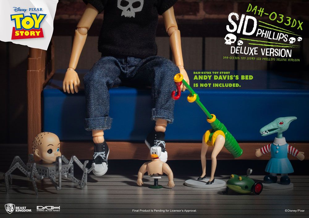 Toy Story Dynamic 8ction Heroes Action Figure Sid Phillips Deluxe Version 14 cm