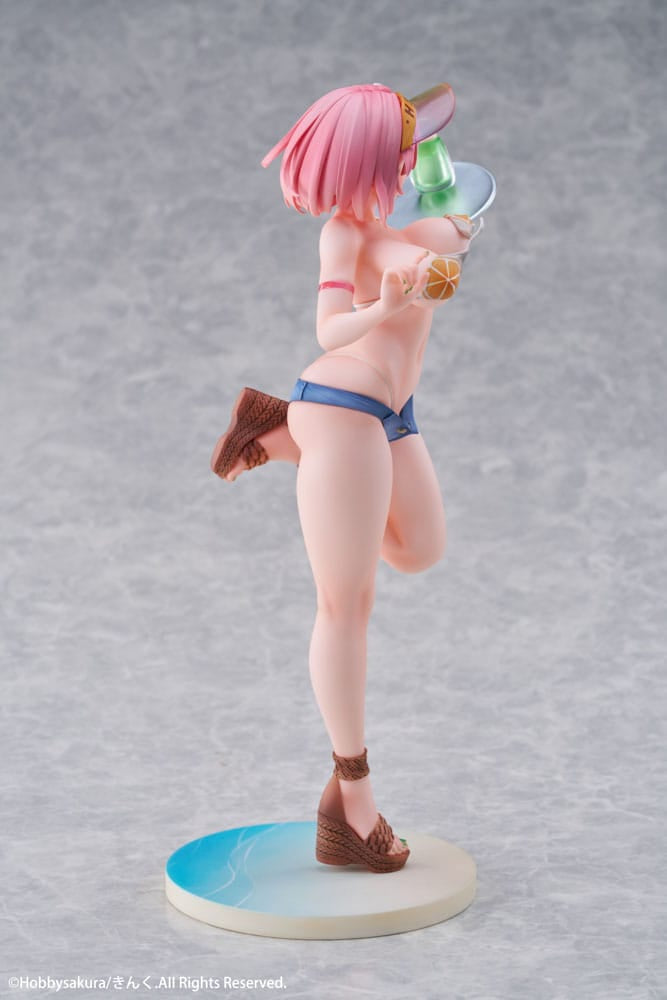 Original IllustrationPVC Statue 1/7 Summer Waiter illustration by Kink Limited Edition 25 cm