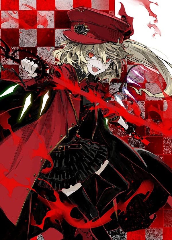 Touhou Project PVC Statue 1/6 Flandre Scarlet Military Uniform Ver. 27 cm