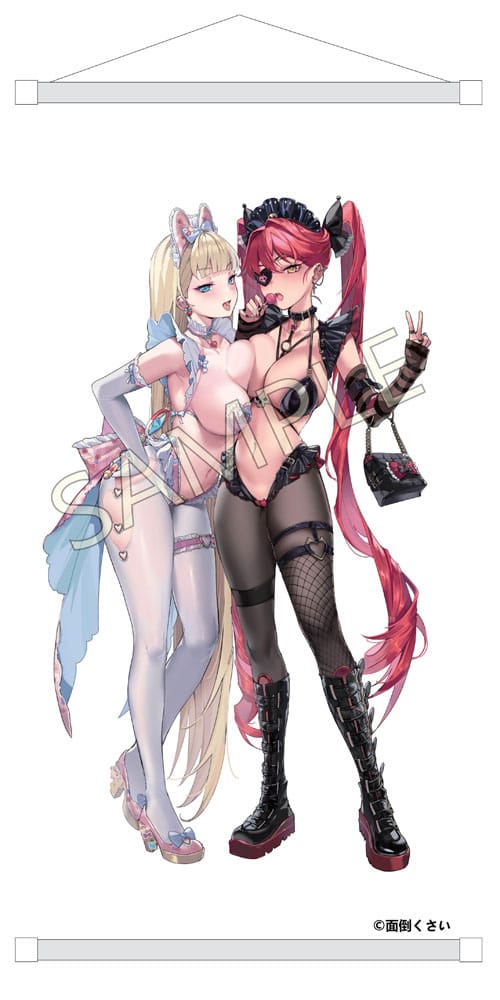 Original Character PVC Statues 1/5 Stella &amp; Sadie Illustrated by Mendokusai 31 cm