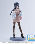 Rascal Does Not Dream of a Bunny Girl Senpai Luminasta PVC Statue Mai Sakurajima Casual Clothes Ver. 21 cm