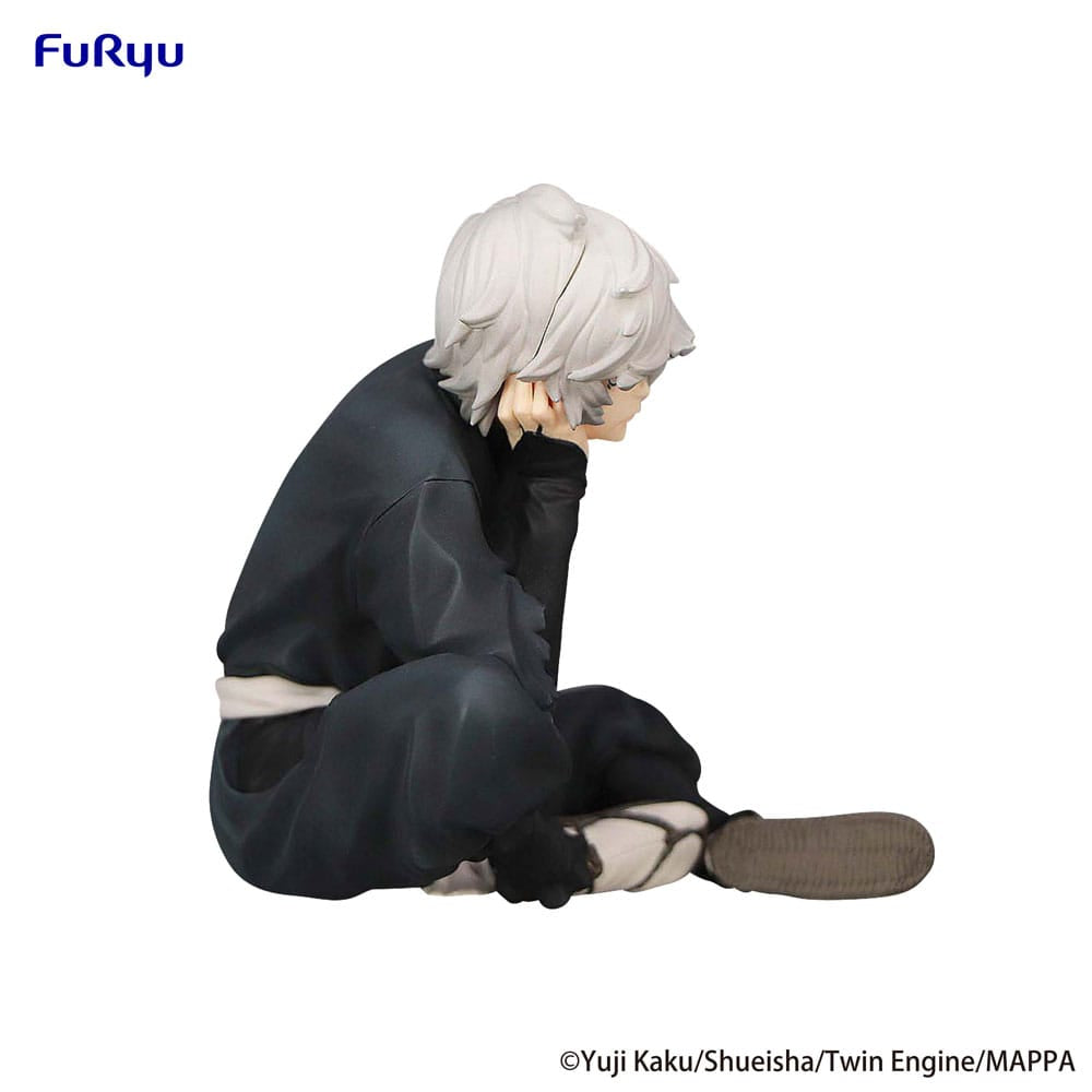 Hell&#39;s Paradise Noodle Stopper PVC Statue Gabimaru Police Officer Cap with Dog Ears 7 cm