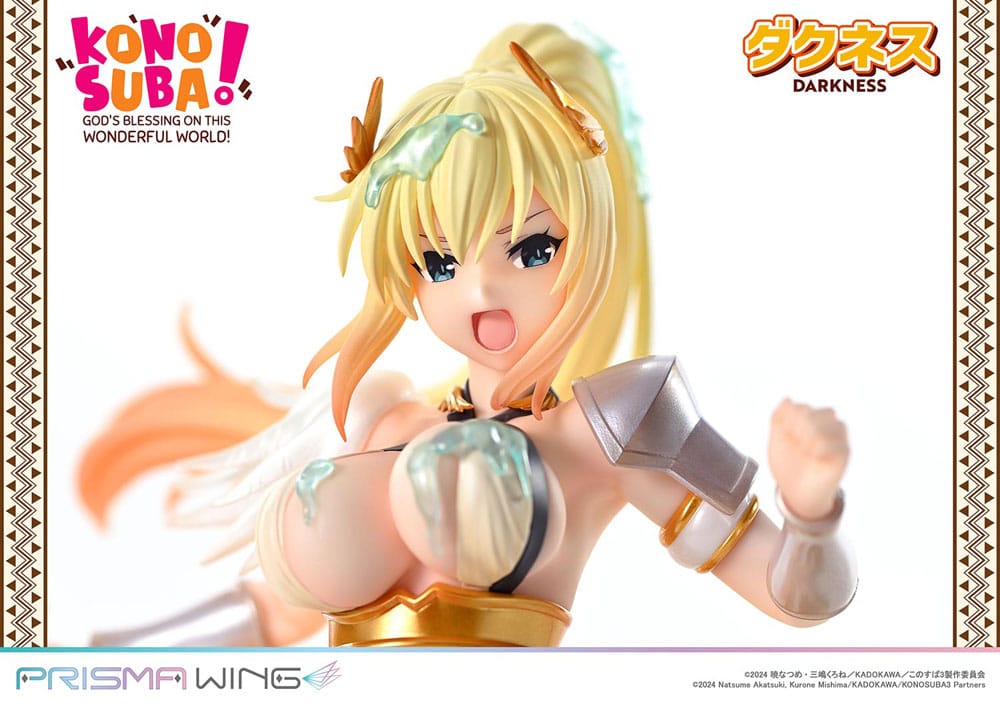 Konusuba - God&#39;s blessing on this wonderful world! Prisma Wing PVC Statue 1/7 Darkness 20 cm
