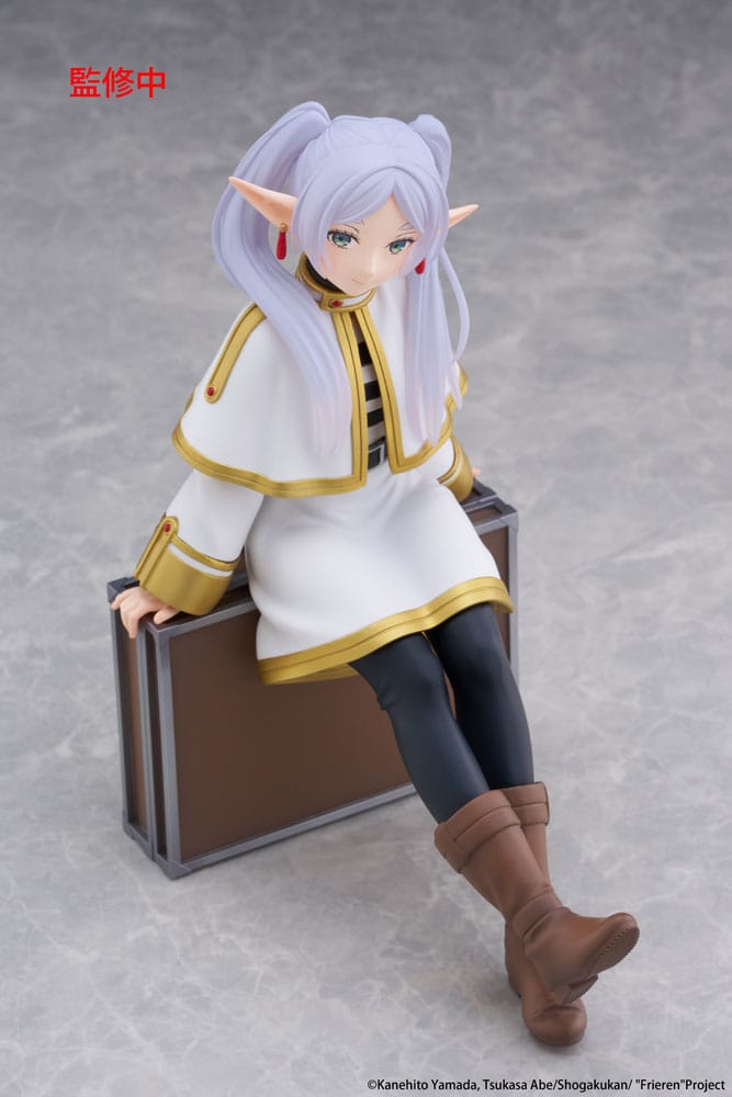 Frieren: Beyond Journey&#39;s End PVC Statue Desktop Cute Figure Frieren Trunk Case Ver. 13 cm