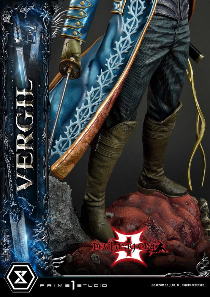 Devil May Cry 3 Ultimate Premium Masterline Series Statue 1/4 Vergil Standard Version 69 cm