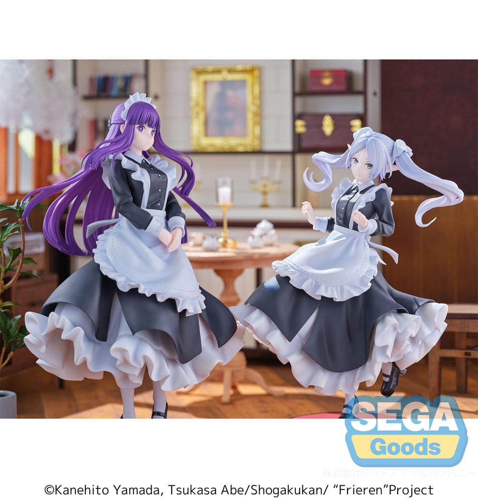 Frieren: Beyond Journey&#39;s End Luminasta PVC Statue Fern Maid Costume 21 cm