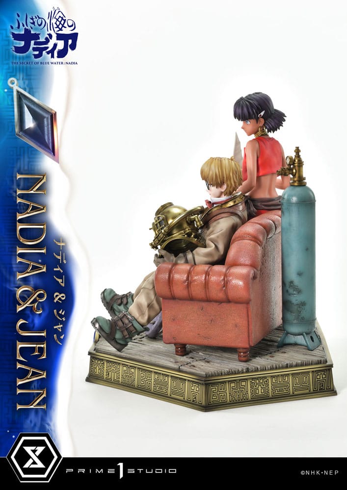 Nadia: The Secret of Blue Water Concept Masterline Series Statue 1/6 Nadia &amp; Jean 35 cm