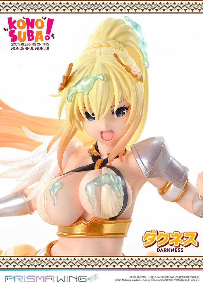 Konusuba - God&#39;s blessing on this wonderful world! Prisma Wing PVC Statue 1/7 Darkness 20 cm