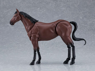 Original Character Figma Action Figure Wild Horse (Bay) 19 cm