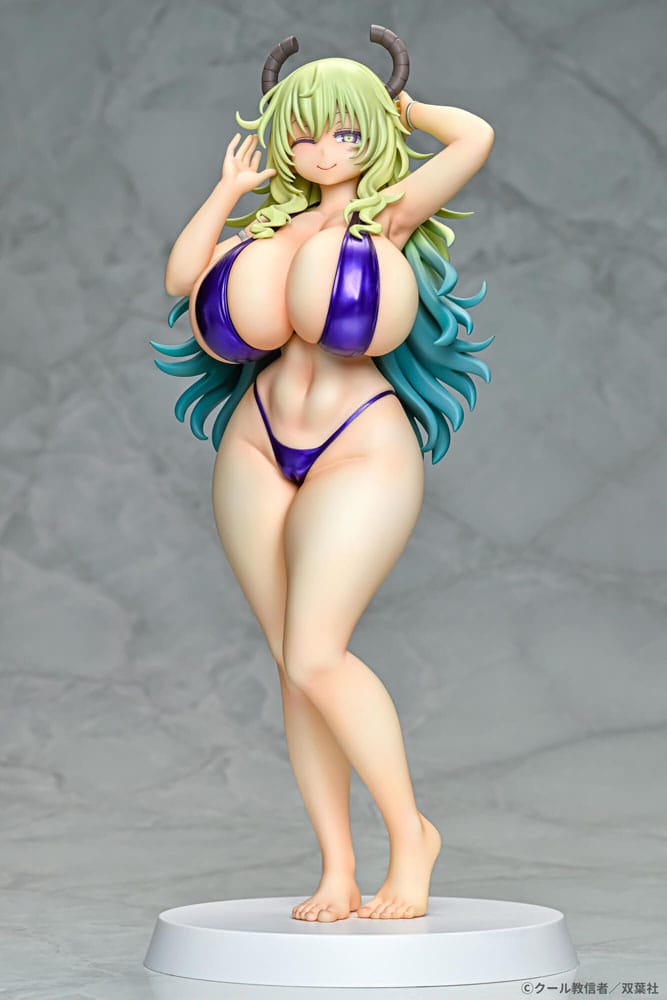 Miss Kobayashi&#39;s Dragon Maid PVC Statue 1/7 Lucoa Bikini Style 26 cm