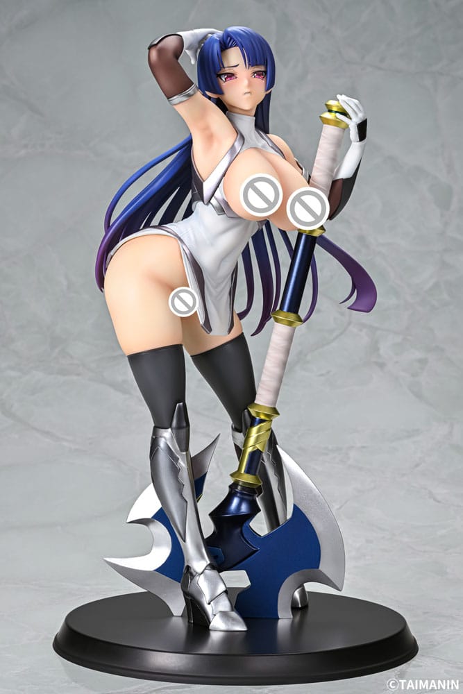 Taimanin RPGX PVC Statue 1/6 Pale Mauve Murasaki Yatsu 28 cm