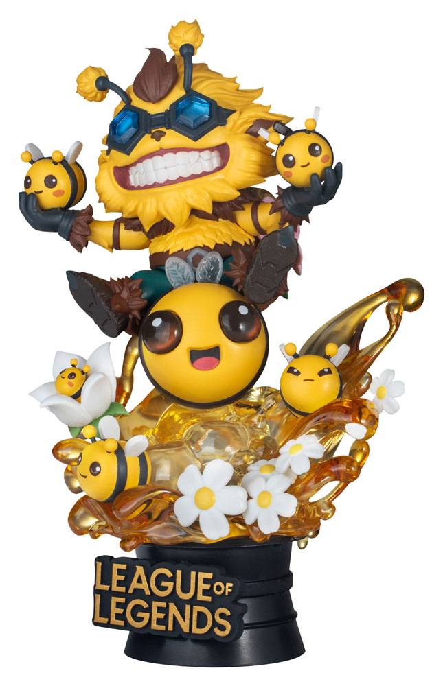 League of Legends D-Stage PVC Diorama Set Beemo &amp; BZZZiggs 15 cm