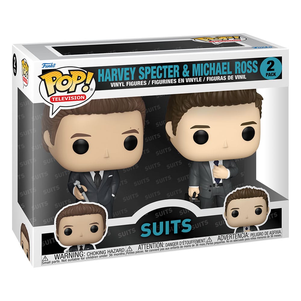Suits POP! Vinyl Figures 2-Pack Harvey&amp;Michael 9 cm