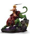 Masters of the Universe Deluxe Art Scale Statue 1/10 He-man and Battle Cat 31 cm
