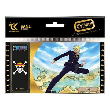 One Piece Golden Ticket Black Edition #05 Sanji Case (10)
