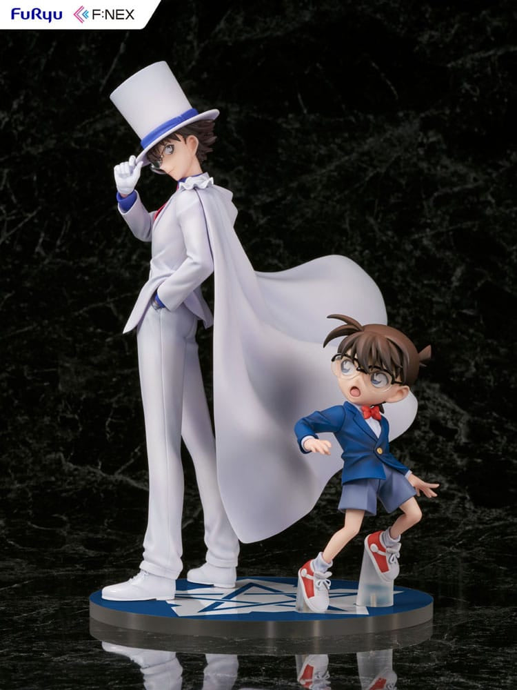 Case Closed F:NEX PVC Statue 1/7 Conan Edogawa &amp; Kid the Phantom Thief 29 cm