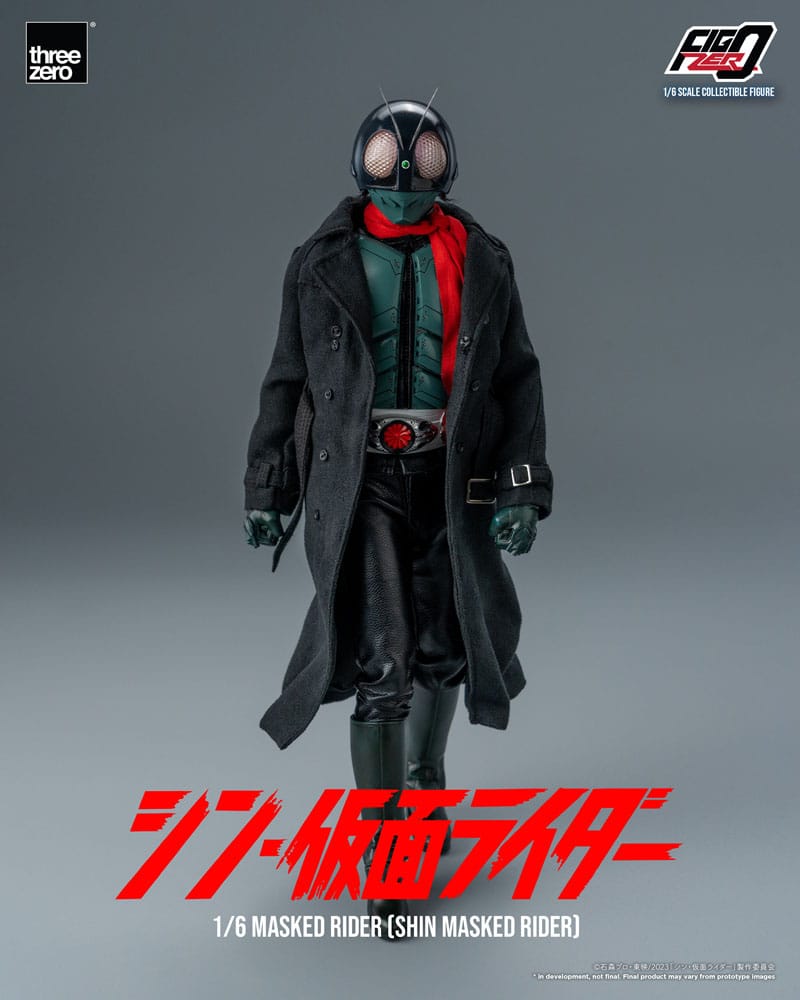 Kamen Rider FigZero Action Figure 1/6 Shin Masked Rider 30 cm