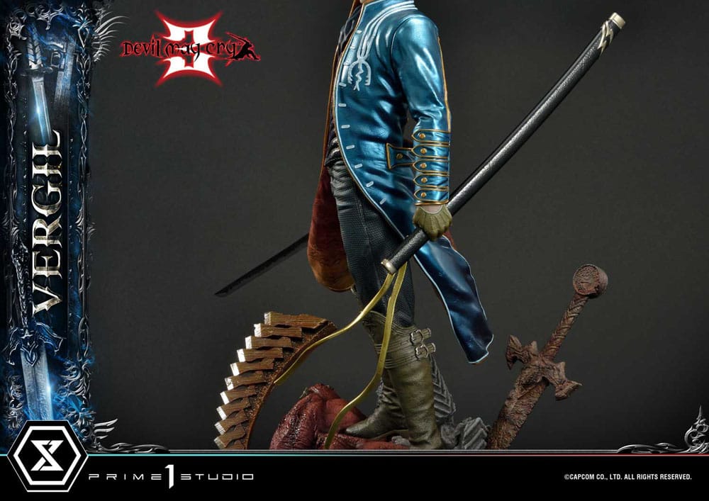 Devil May Cry 3 Ultimate Premium Masterline Series Statue 1/4 Vergil Standard Version 69 cm