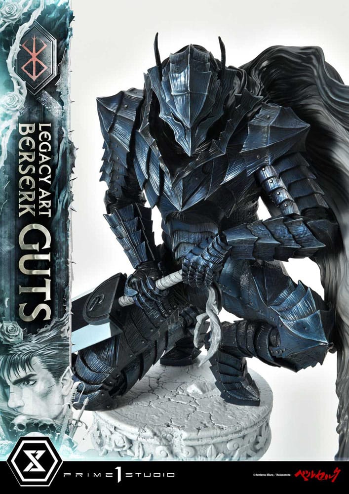 Berserk Legacy Art Kentaro Miura Statue Statue 1/6 Guts Bonus Version 45 cm