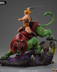 Masters of the Universe Deluxe Art Scale Statue 1/10 He-man and Battle Cat 31 cm