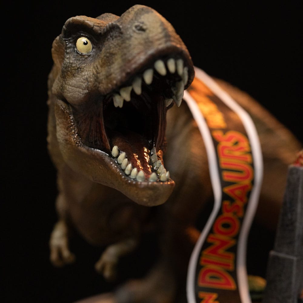 Jurassic Park Mini Co. PVC Figure T-Rex Illusion Deluxe 15 cm