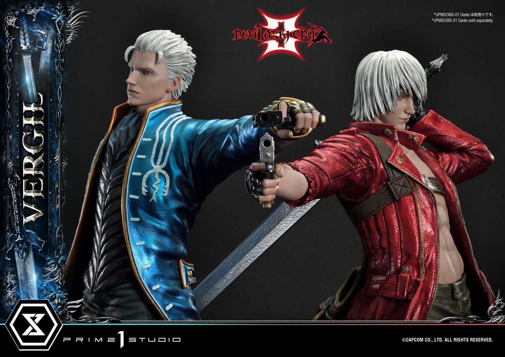 Devil May Cry 3 Ultimate Premium Masterline Series Statue 1/4 Vergil Standard Version 69 cm