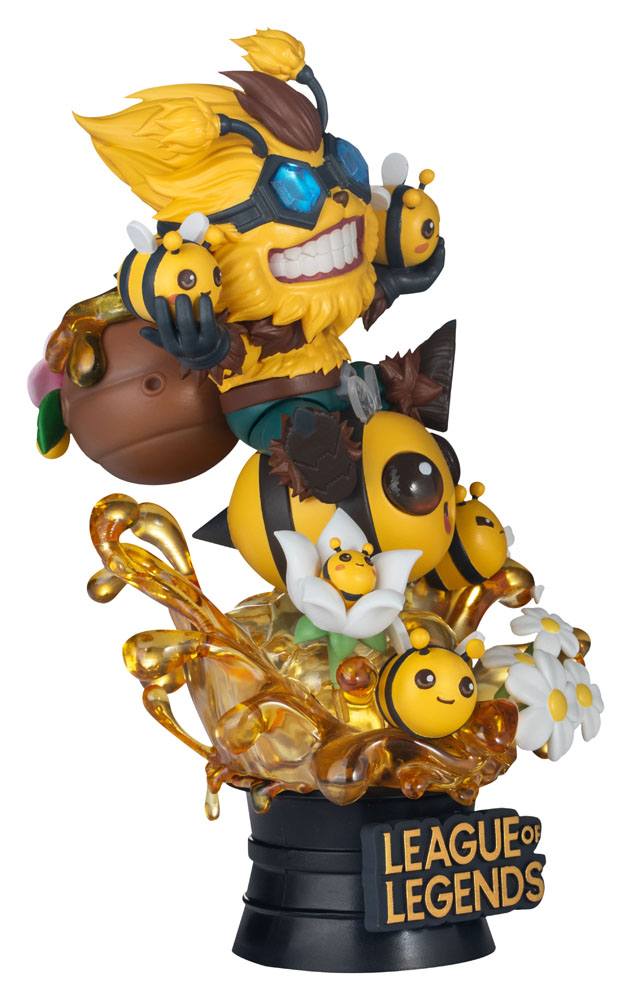 League of Legends D-Stage PVC Diorama Set Beemo &amp; BZZZiggs 15 cm