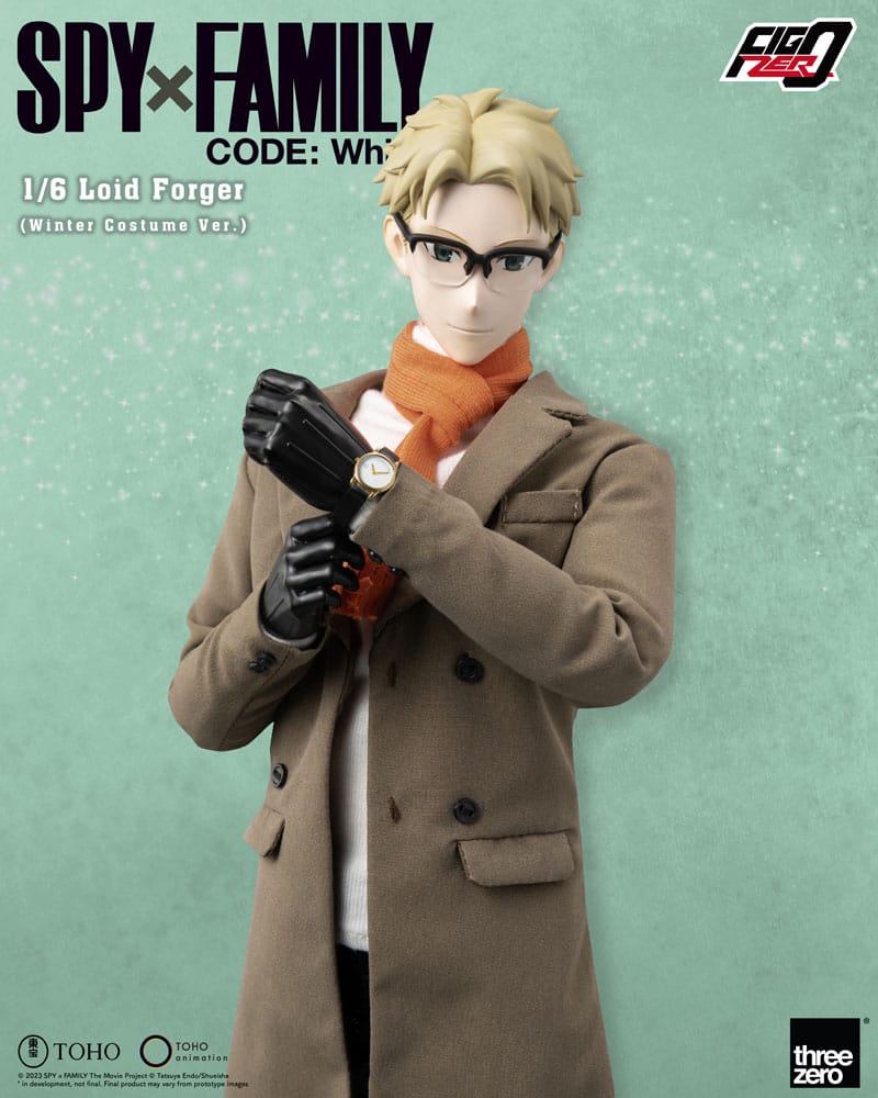 Spy x Family FigZero Action Figure 1/6 Loid Forger (Winter Costume Ver.) 31 cm