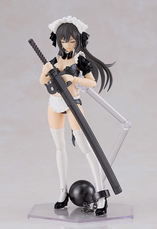 Guilty Princess Plastic Model Kit PLAMAX GP-07 Underwear Body Girl Ran &amp; Jelly: Maid Ver. Set 16 cm