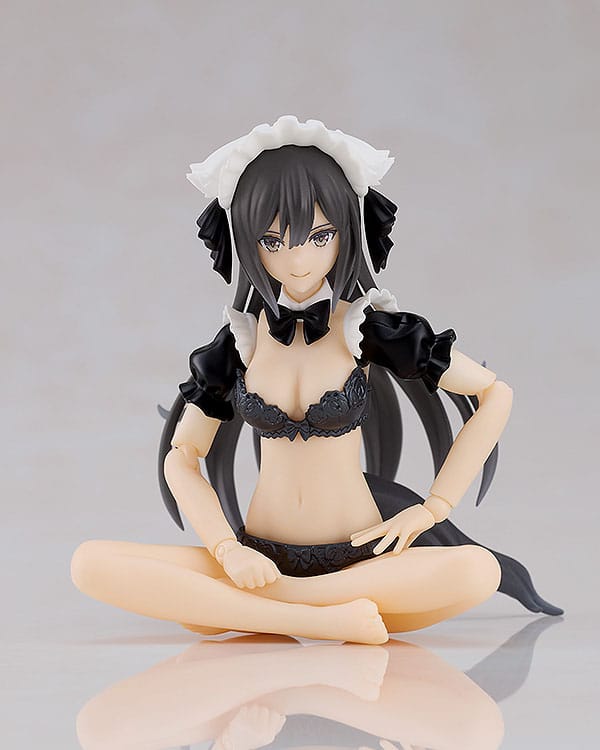 Guilty Princess Plastic Model Kit PLAMAX GP-07 Underwear Body Girl Ran &amp; Jelly: Maid Ver. Set 16 cm