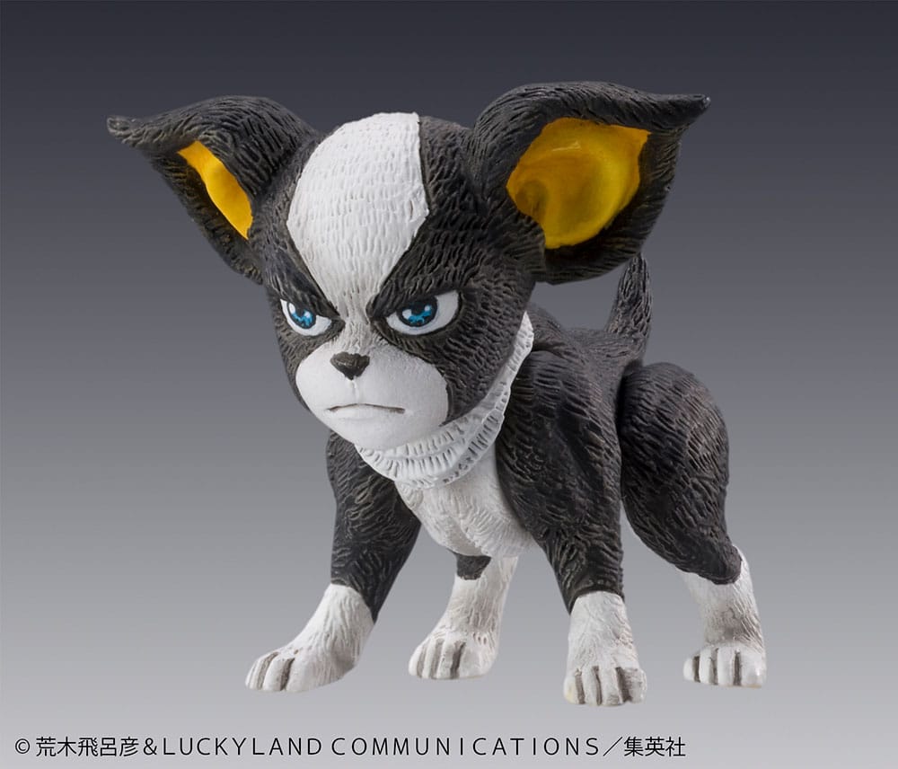 JoJo&#39;s Bizarre Adventure Super Action Action Figure Chozokado (Joseph Joestar &amp; Iggy) (3rd-run) 15 cm