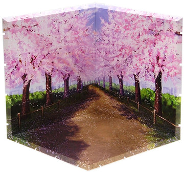 Dioramansion 200 Decorative Parts for Nendoroid and Figma Figures Cherry Blossom Road