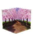 Dioramansion 200 Decorative Parts for Nendoroid and Figma Figures Cherry Blossom Road
