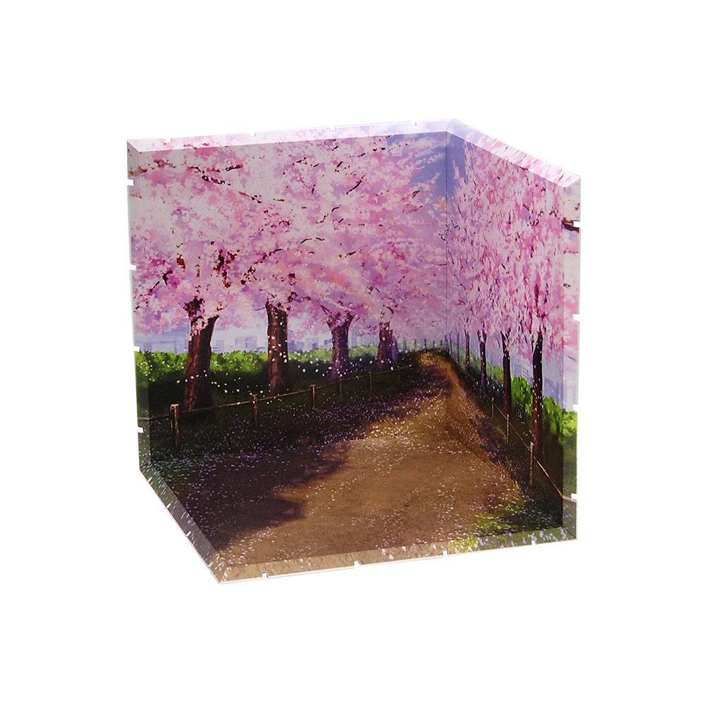 Dioramansion 200 Decorative Parts for Nendoroid and Figma Figures Cherry Blossom Road