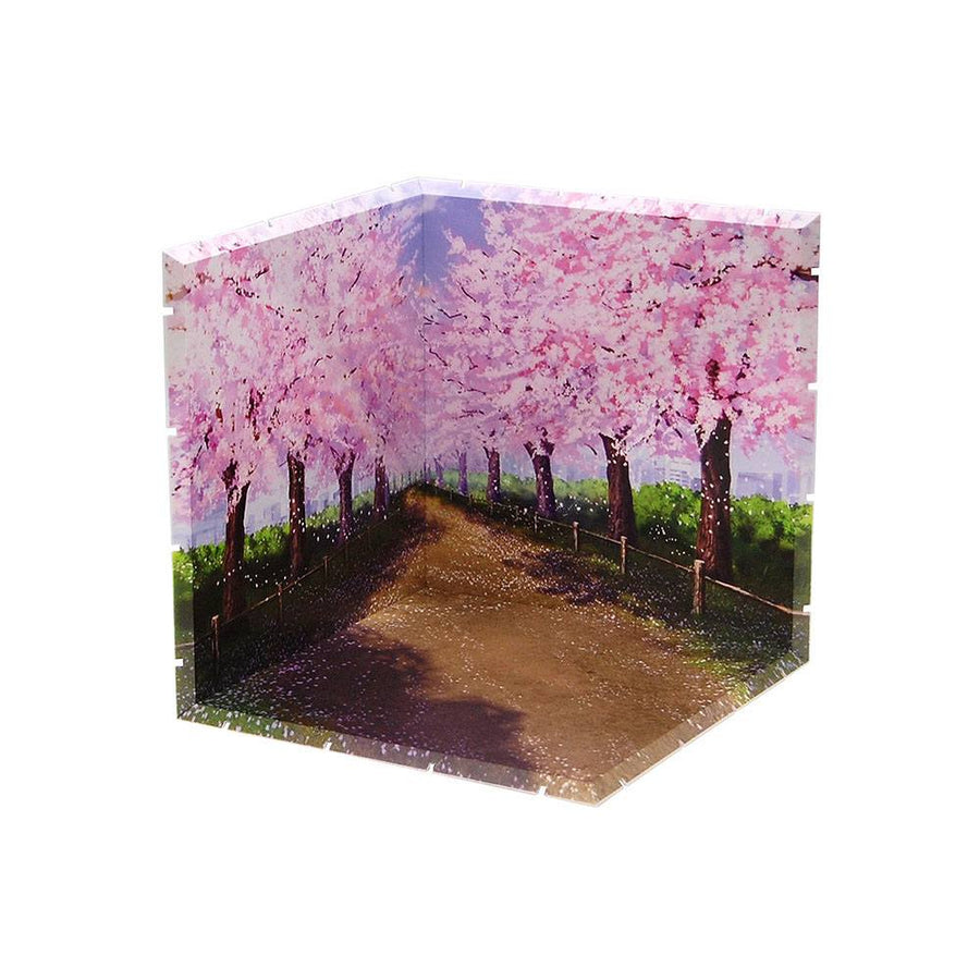 Dioramansion 200 Decorative Parts for Nendoroid and Figma Figures Cherry Blossom Road