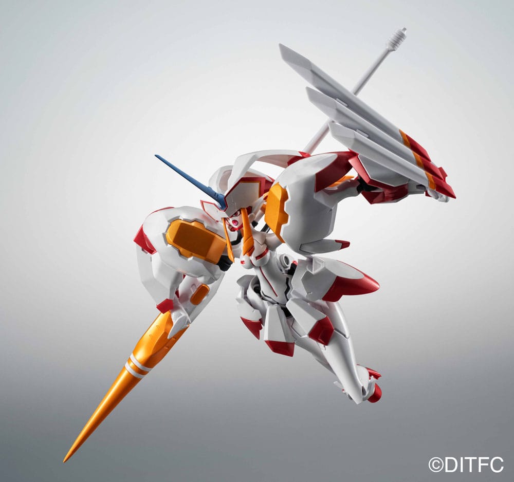 Darling in the Franxx S.H. Figuarts x The Robot Spirits Action Figure Zero Two &amp; Strelizia 5th Anniversary Set 16 cm