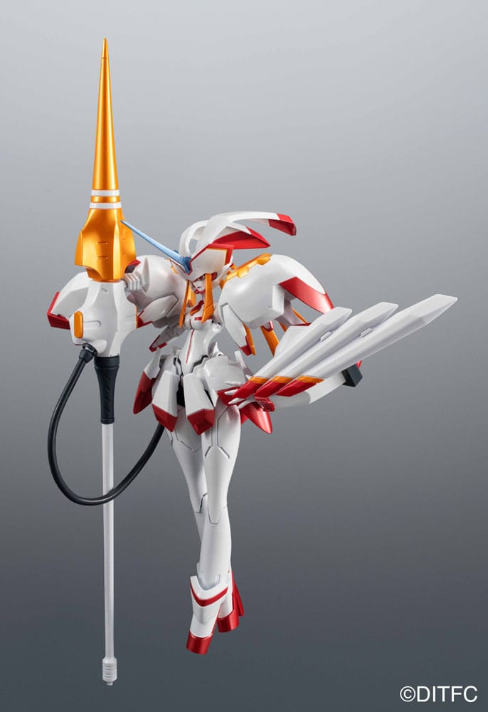 Darling in the Franxx S.H. Figuarts x The Robot Spirits Action Figure Zero Two &amp; Strelizia 5th Anniversary Set 16 cm