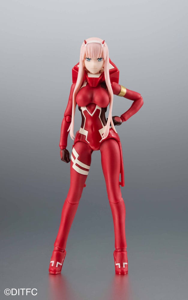 Darling in the Franxx S.H. Figuarts x The Robot Spirits Action Figure Zero Two &amp; Strelizia 5th Anniversary Set 16 cm