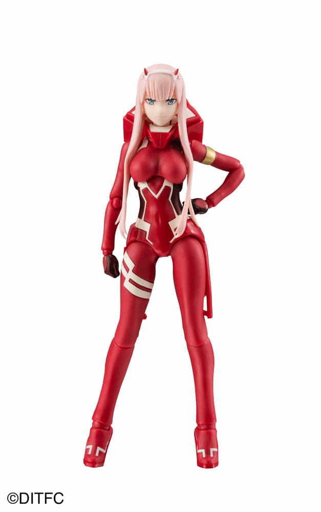 Darling in the Franxx S.H. Figuarts x The Robot Spirits Action Figure Zero Two &amp; Strelizia 5th Anniversary Set 16 cm